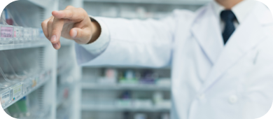 同じモール内に内科や小児科もあり調剤薬局も併設